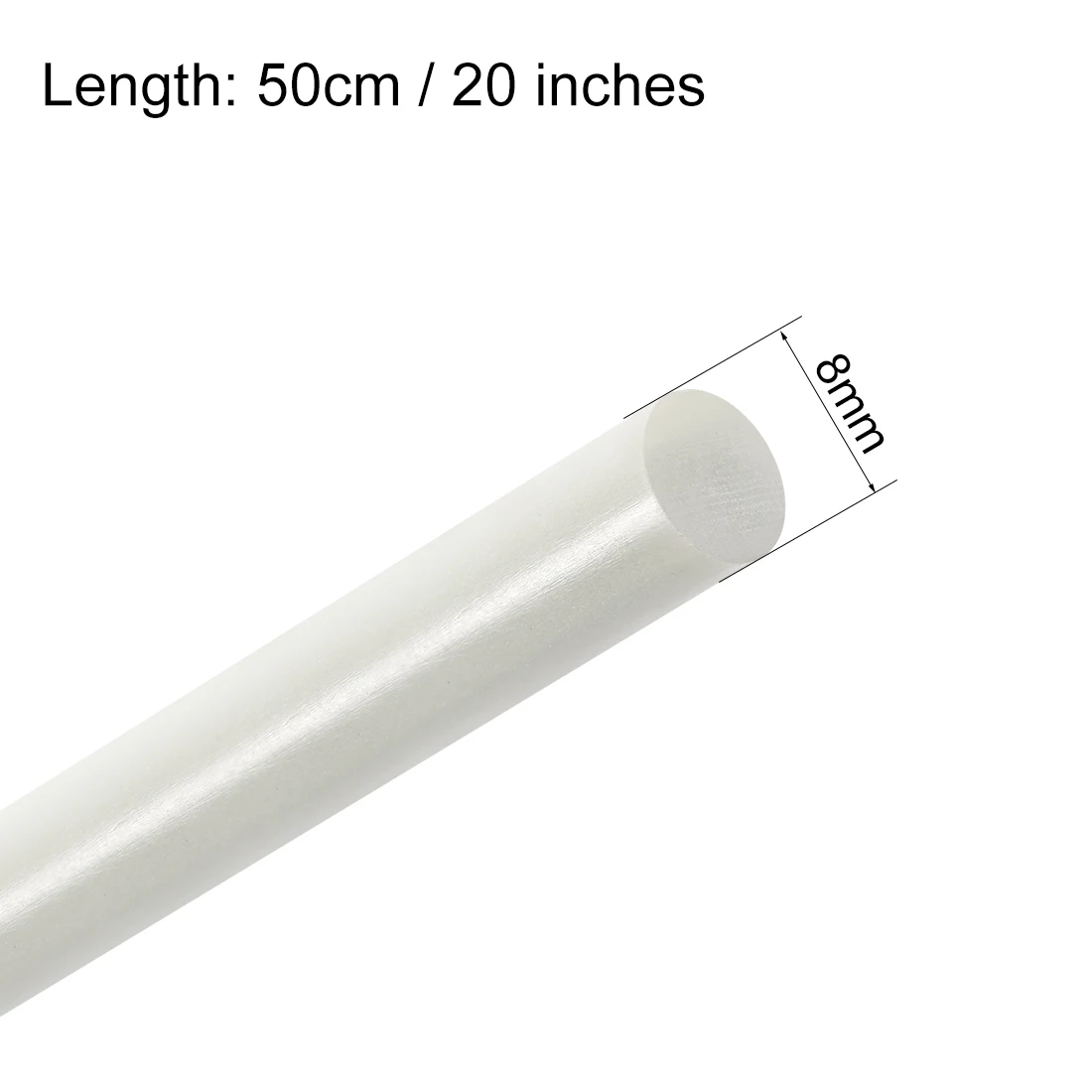 uxcell FRP Fiberglass Round Rod,9mm Dia 50cm Length, White Engineering Round Bars 3pcs 8mm 1pcs White
uxcell FRP Fiberglass Round Rod,9mm Dia 50cm Length, White Engineering Round Bars 3pcs 8mm 1pcs White