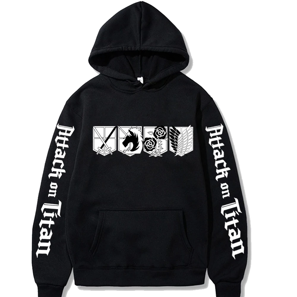 2021 Hot Anime Final Season Attack on Titan Hoodie Titans Attack Graphic Harajuku Sweatshirt Male
2021 Hot Anime Final Season Attack on Titan Hoodie Titans Attack Graphic Harajuku Sweatshirt Male