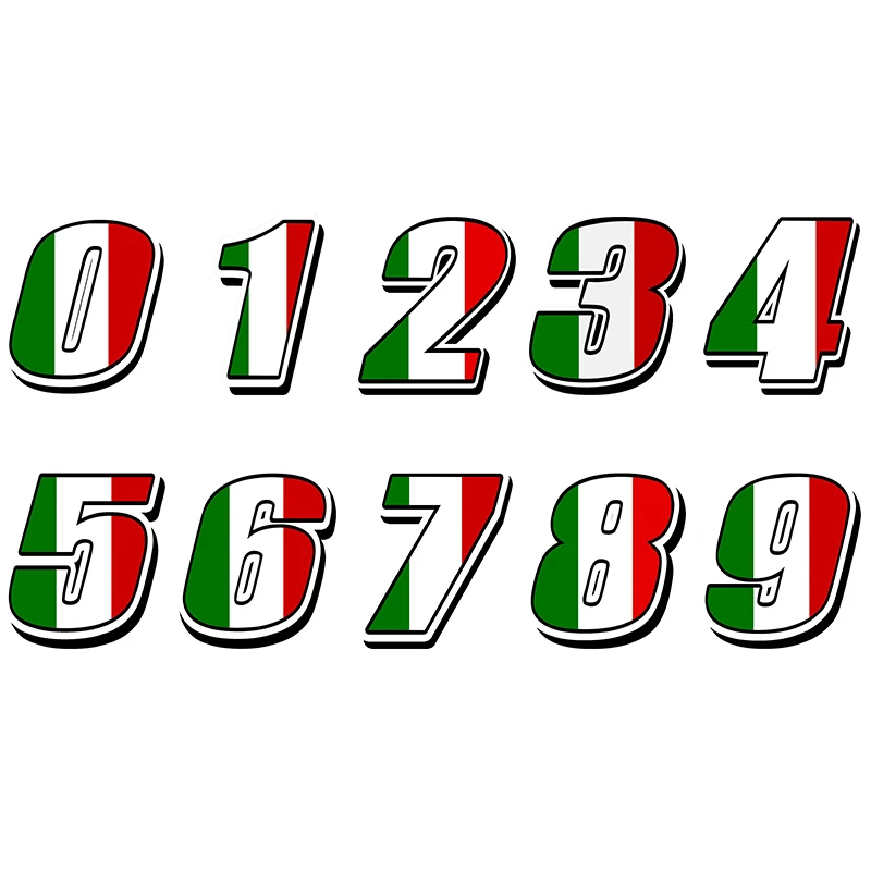 Italy Italian Flag Car Styling Racing Number Motocross Auto Stickers Bike Waterproof Decals
Italy Italian Flag Car Styling Racing Number Motocross Auto Stickers Bike Waterproof Decals