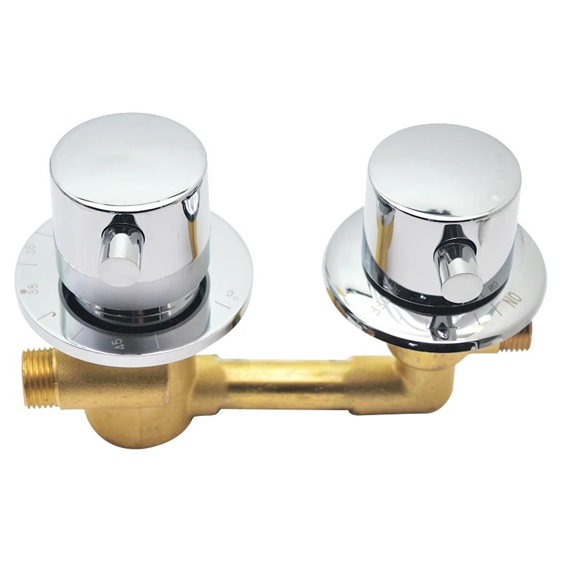 1 Way Diverter Thermostatic Shower Bath Faucet On & Off Switch Thermostat Control Shower Valve For Shower Room Or Shower Panel
1 Way Diverter Thermostatic Shower Bath Faucet On & Off Switch Thermostat Control Shower Valve For Shower Room Or Shower Panel