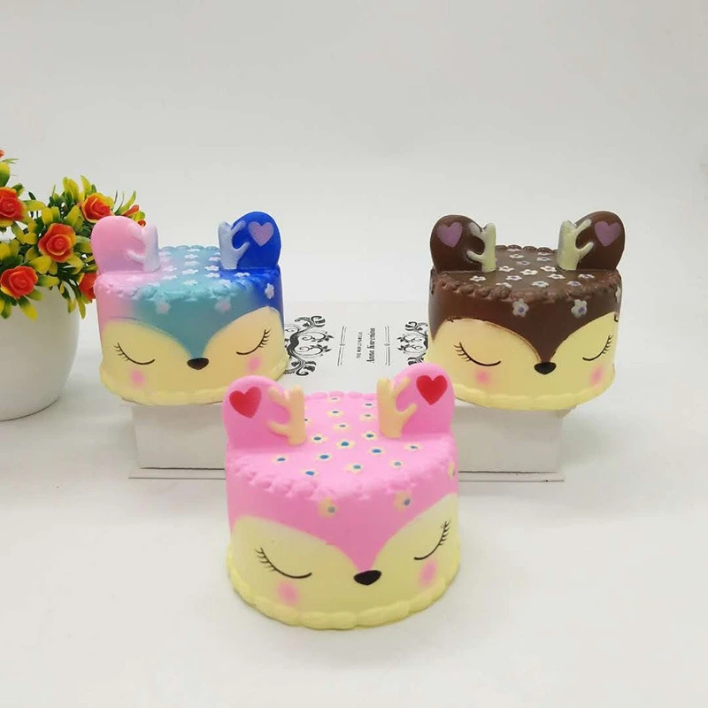 1 Pcs Cute Cake Shape Simulation Slow Rising Rebound Antler Cake Simulation Cake Food Resin Crafts Decoration Gift For Children
1 Pcs Cute Cake Shape Simulation Slow Rising Rebound Antler Cake Simulation Cake Food Resin Crafts Decoration Gift For Children