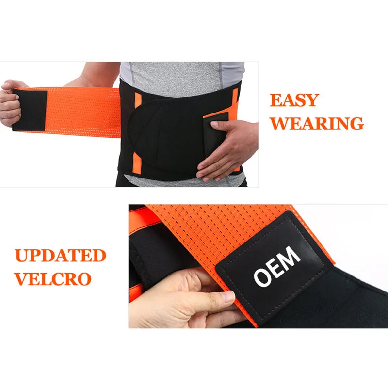 Waist Support Belt Back Waist Trainer Trimmer Belt Gym Waist Protector Weight Lifting Sports Body Shaper Corset Faja Sweat
Waist Support Belt Back Waist Trainer Trimmer Belt Gym Waist Protector Weight Lifting Sports Body Shaper Corset Faja Sweat