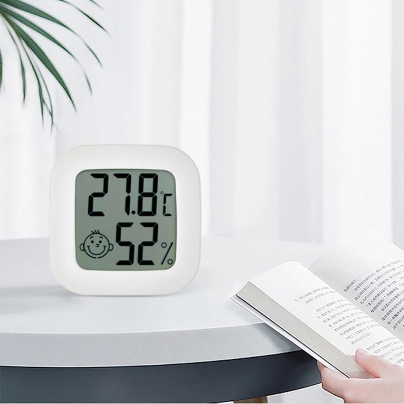 Digital Thermometer LCD Screen Moisture Meter Smart Temperature Humidity Sensor K3KD
Digital Thermometer LCD Screen Moisture Meter Smart Temperature Humidity Sensor K3KD