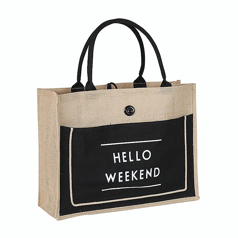 High Quality Women Linen Luxury Tote Large Capacity Female Casual Shoulder Bag Lady Daily Handbag Fresh Beach Shopping Bag
High Quality Women Linen Luxury Tote Large Capacity Female Casual Shoulder Bag Lady Daily Handbag Fresh Beach Shopping Bag