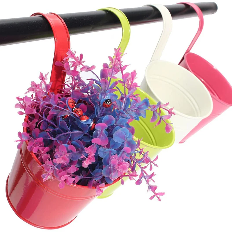 Hanging Flower Pot Metal Iron Bucket Planter with Detachable Hook Multifunctional Holder for Garden Courtyard Balcony JS22
Hanging Flower Pot Metal Iron Bucket Planter with Detachable Hook Multifunctional Holder for Garden Courtyard Balcony JS22