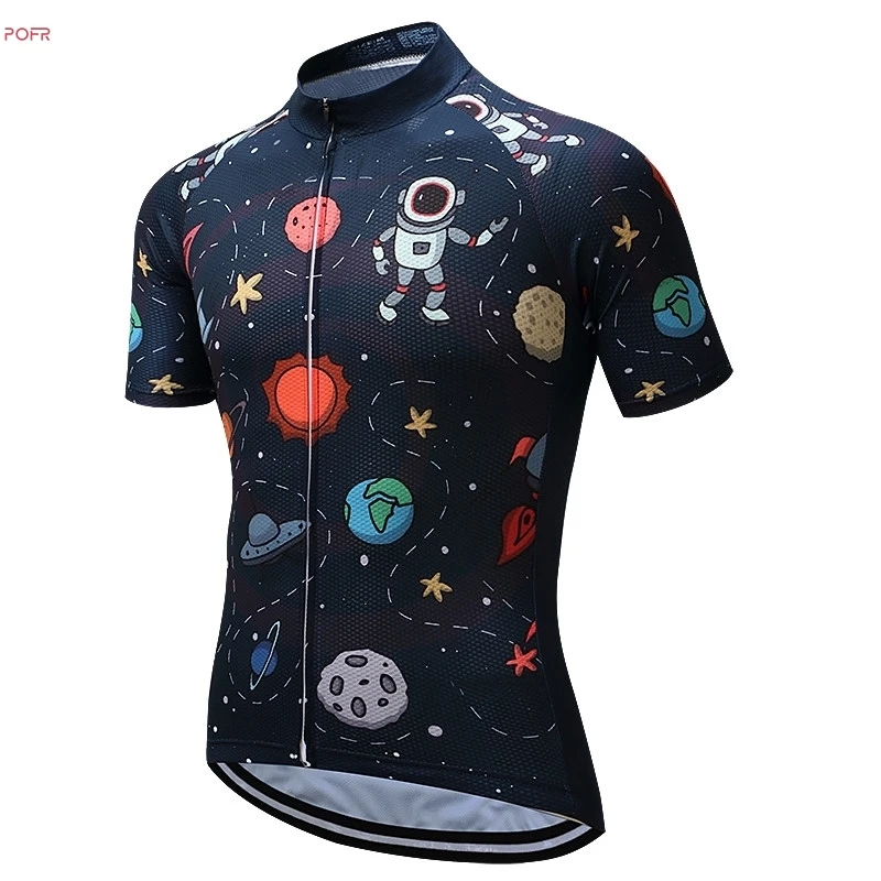 2022 Summer Men's Space Cartoon Short Sleeve Cycling Sweatshirt Jacket Outdoor Mountain Bike Cycling Wear
2022 Summer Men's Space Cartoon Short Sleeve Cycling Sweatshirt Jacket Outdoor Mountain Bike Cycling Wear