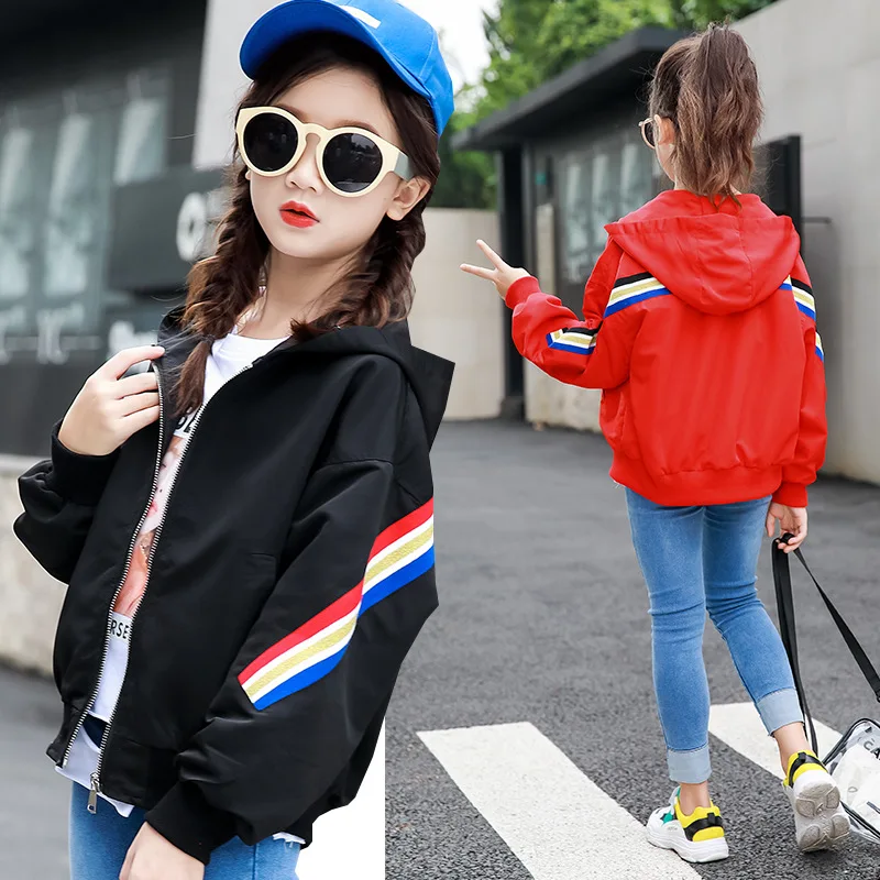 For 110-160cm Height Big Girls Bat Sleeve Jacket 2020 New Kids Coat Spring Autumn Fall Hoodie Coats Clothes 3-13Yrs Girl Jacket
For 110-160cm Height Big Girls Bat Sleeve Jacket 2020 New Kids Coat Spring Autumn Fall Hoodie Coats Clothes 3-13Yrs Girl Jacket