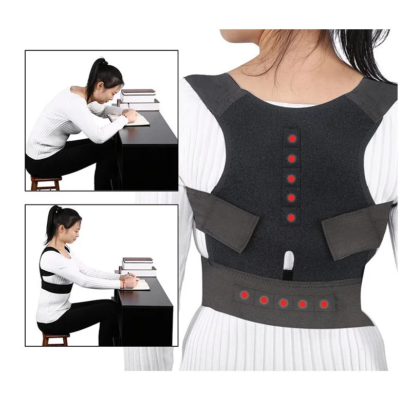 Adjustable Orthopedic Back Posture Support Braces Belt Corrector Posture Corrector de postura Shoulder Support Belt C
Adjustable Orthopedic Back Posture Support Braces Belt Corrector Posture Corrector de postura Shoulder Support Belt C