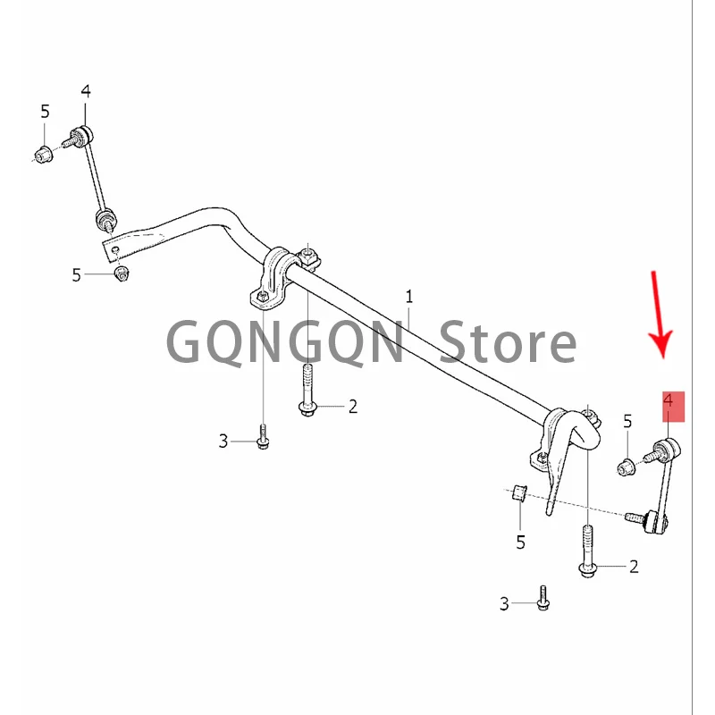 

CAR front stabilizer ball head 2015-2020vol voxc90 xc60 v90 cross country v90 s90l s90 balance bar connector stabilizer bar smal