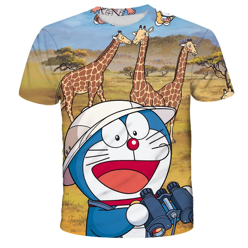 2021 Kawaii Doraemon 3D Children's Clothing Fashion Kids T-Shirt Baby Cartoon Summer 4-14 Clothes Harajuku Anime Cute Streetwear 
2021 Kawaii Doraemon 3D Children's Clothing Fashion Kids T-Shirt Baby Cartoon Summer 4-14 Clothes Harajuku Anime Cute Streetwear