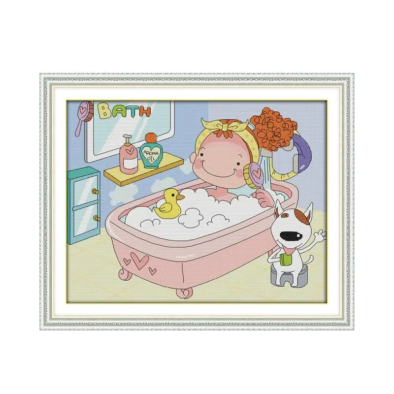 Набор для вышивки крестиком I love bath, Набор для вышивки крестиком animal18ct, 14ct, 11ct, печать, вышивка, рукоделие «сделай сам»
Набор для вышивки крестиком I love bath, Набор для вышивки крестиком animal18ct, 14ct, 11ct, печать, вышивка, рукоделие «сделай сам»