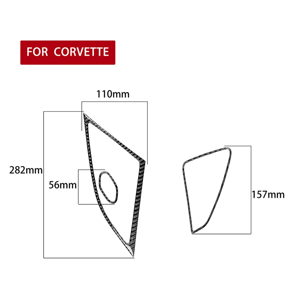 3pcs/set Door Speaker Frame Cover Trim Decorative Stickers for Chevrolet Corvette C7 2014-2019 Genuine Real Carbon Fiber
3pcs/set Door Speaker Frame Cover Trim Decorative Stickers for Chevrolet Corvette C7 2014-2019 Genuine Real Carbon Fiber