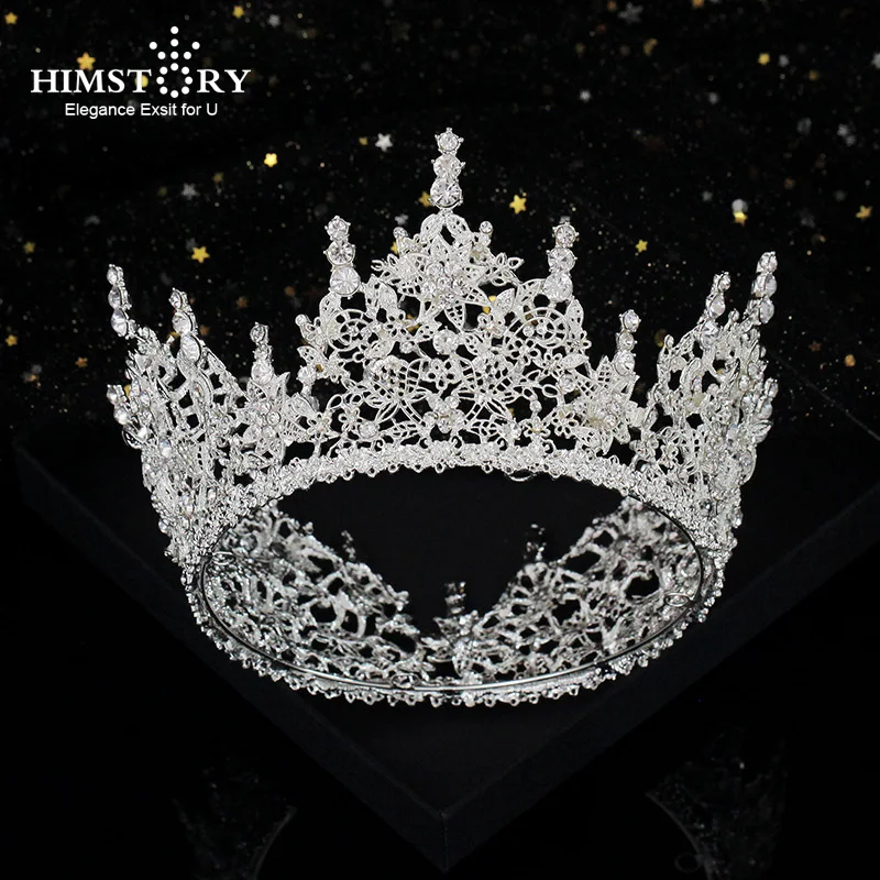HIMSTORY Vintage Baroque Wedding Crown Diamond Bridal Headpiece Rhinestone Hair Jewelry Princess Women Tiara Bridal Headwear
HIMSTORY Vintage Baroque Wedding Crown Diamond Bridal Headpiece Rhinestone Hair Jewelry Princess Women Tiara Bridal Headwear