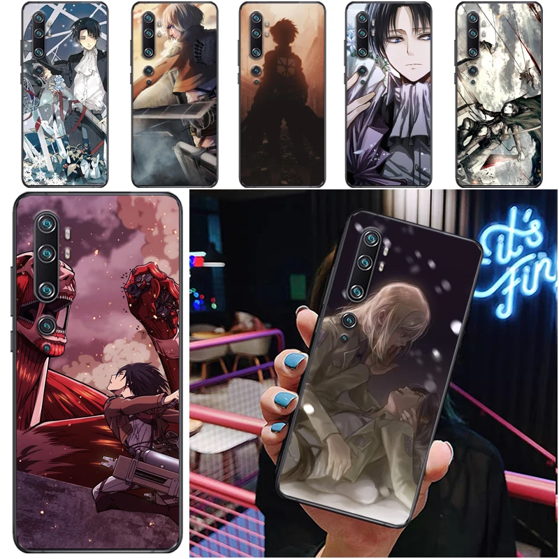 Attack On Titan Mikasa Ackerman Armin Arlert Levi Eren Jager Phone Case For Xiaomi CC9 Pro CC9e Back Cover Coque Funda
Attack On Titan Mikasa Ackerman Armin Arlert Levi Eren Jager Phone Case For Xiaomi CC9 Pro CC9e Back Cover Coque Funda