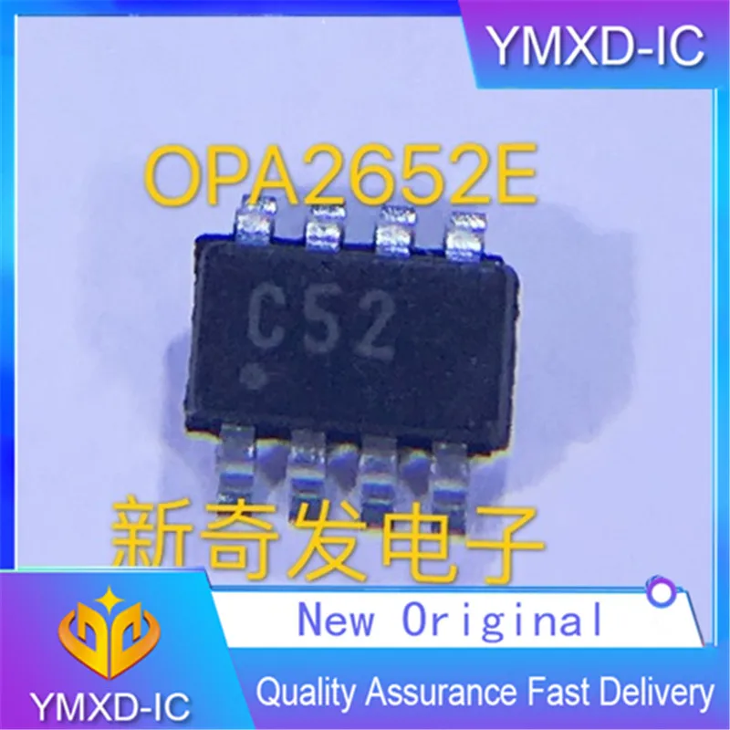 10Pcs/Lot New Original Opa2652e High Speed Operational Amplifier SOT23-8 Silk Screen C52
10Pcs/Lot New Original Opa2652e High Speed Operational Amplifier SOT23-8 Silk Screen C52