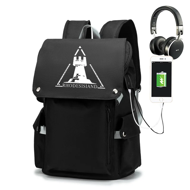 Artknights Rhodesisland Penguin USB Port Book Bag Backpack Zipper Rucksack Anime Student School Computer Bag Travel Mochila
Artknights Rhodesisland Penguin USB Port Book Bag Backpack Zipper Rucksack Anime Student School Computer Bag Travel Mochila