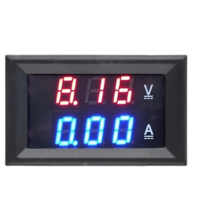 5pcs DC 0-100V 10A Voltmeter Ammeter Red+ Blue LED Amp Dual Digital Volt Meter Gauge LED Display
5pcs DC 0-100V 10A Voltmeter Ammeter Red+ Blue LED Amp Dual Digital Volt Meter Gauge LED Display