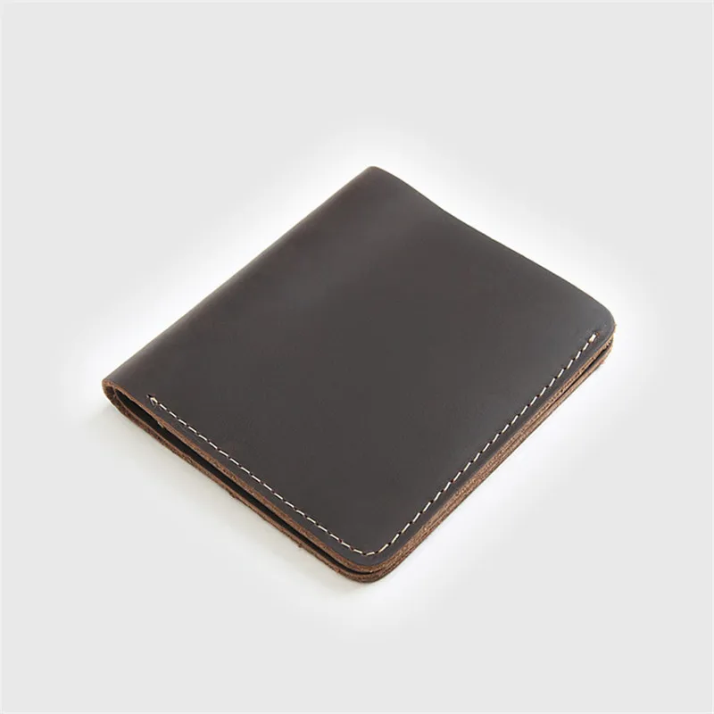 Vintage Genuine Leather Slim Wallet For Men Women Ultra Thin Mini Small Wallets Card Holder Purse Coin Bag 
Vintage Genuine Leather Slim Wallet For Men Women Ultra Thin Mini Small Wallets Card Holder Purse Coin Bag
