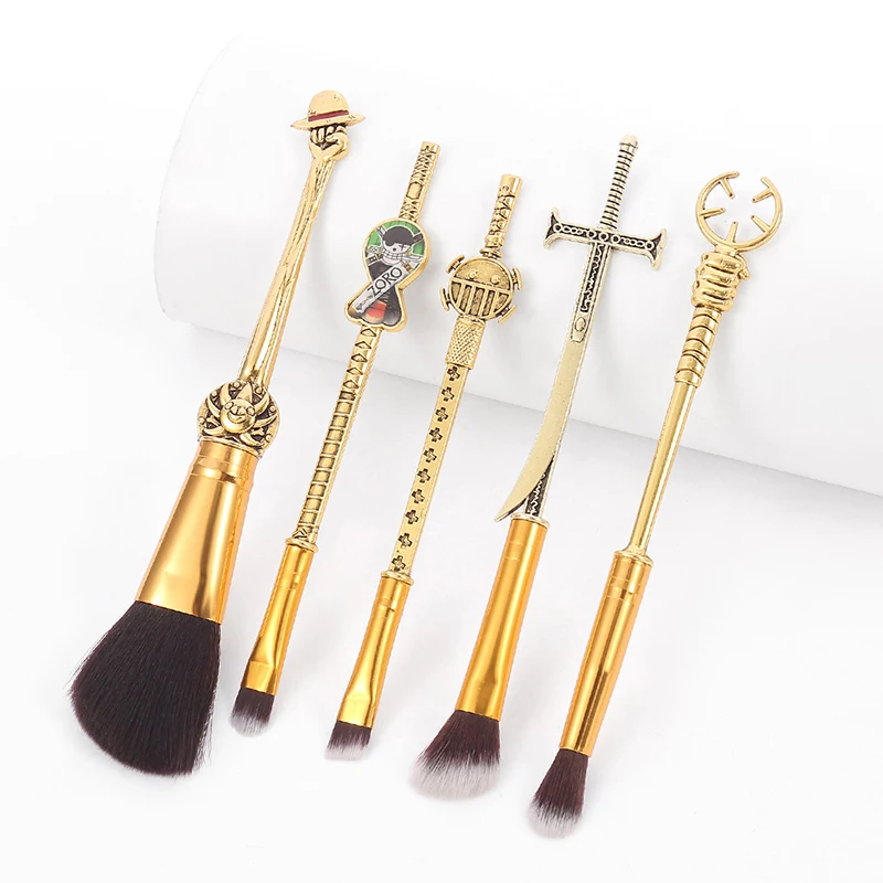 Japan Anime One Piece Makeup Brushes Set Cosplay Luffy Blush Nose Eye Shadow Eyebrow Brush Figures Zoro Ghost Cosmetic
Japan Anime One Piece Makeup Brushes Set Cosplay Luffy Blush Nose Eye Shadow Eyebrow Brush Figures Zoro Ghost Cosmetic
