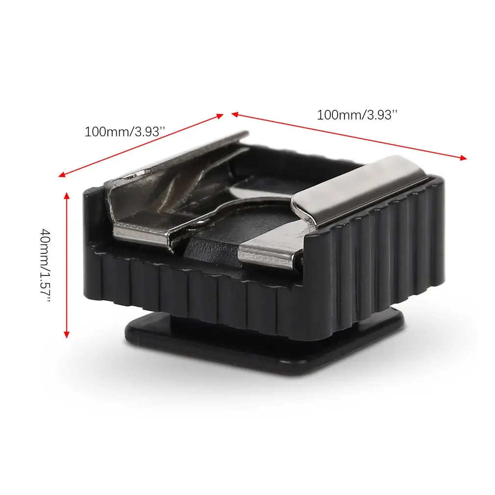 Camera Metal Hot Shoe Mount Adapter To 1/4" Screw Thread For Studio Light Tripod Lamp Holder Flash Adapter
Camera Metal Hot Shoe Mount Adapter To 1/4" Screw Thread For Studio Light Tripod Lamp Holder Flash Adapter