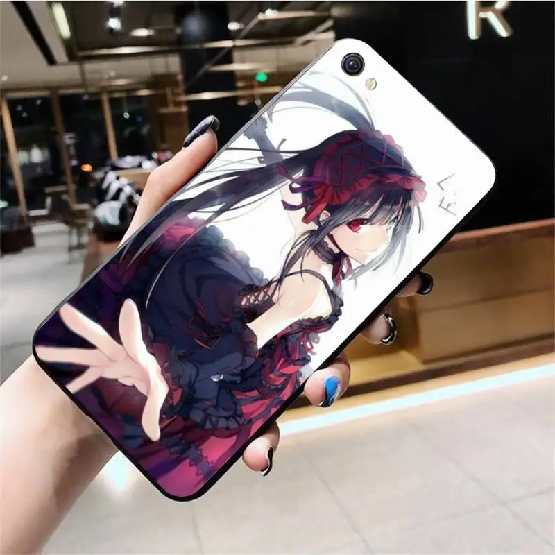 YJZFDYRM Tokisaki Kurumi аниме фото на заказ мягкая фотография для Vivo Y91c Y17 Y51 Y67 Y55 Y93 Y81S Y19 V17 vivo