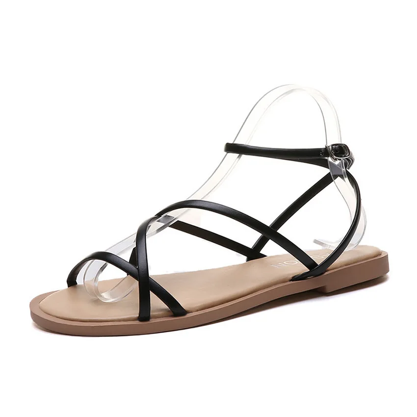 Office Korean Style Summer Sandals Women Shoes Versatile Internet Celebrity Flat Shoes Sandal Student Lace Roman Shoes Chinelos
Office Korean Style Summer Sandals Women Shoes Versatile Internet Celebrity Flat Shoes Sandal Student Lace Roman Shoes Chinelos