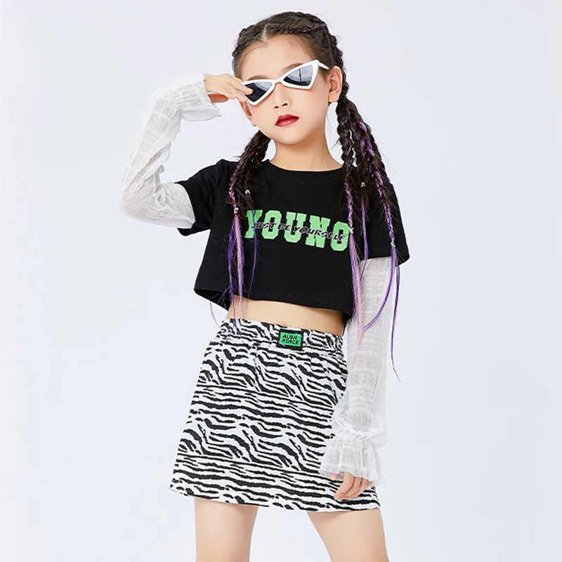 New Kids Hip Hop Clothing Girls Black Crop Tops Skirt Jazz Dance Wear Catwalk Cheerlead Performance Outfit Rave Clothes DNV15482
New Kids Hip Hop Clothing Girls Black Crop Tops Skirt Jazz Dance Wear Catwalk Cheerlead Performance Outfit Rave Clothes DNV15482