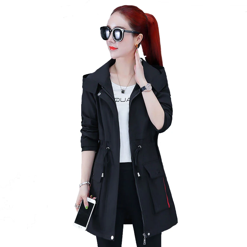 Autumn Winter Jacket Woman Outerwear NEW Large Size Ladies Hooded Length Windbreaker Women Casual Waist Student Jackets Female
Autumn Winter Jacket Woman Outerwear NEW Large Size Ladies Hooded Length Windbreaker Women Casual Waist Student Jackets Female
