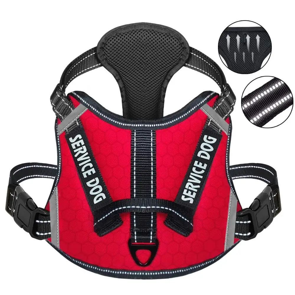 No-Pull Dog Harness with Handle Adjustable Comfort Pet Dog Vest Harness for Outdoor Walking 3M Reflective Vest Harness
No-Pull Dog Harness with Handle Adjustable Comfort Pet Dog Vest Harness for Outdoor Walking 3M Reflective Vest Harness