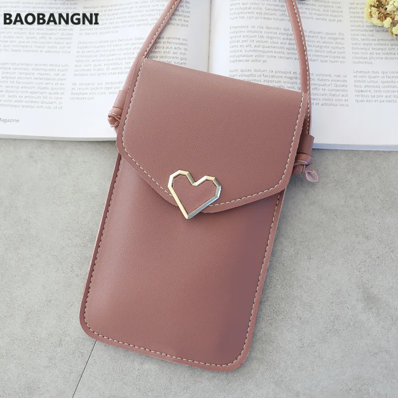 Women Heart-shaped Transparent Screen Mobile Phone Bag New Mini Messenger Bags Lady Handbag and Purses Small Phone Bag
Women Heart-shaped Transparent Screen Mobile Phone Bag New Mini Messenger Bags Lady Handbag and Purses Small Phone Bag