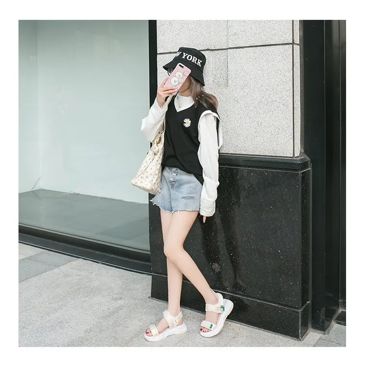 Mesh Platform Sandals Women Flat Summer Shoes Woman Sandale Femme 2020 Hook Loop Female Shoes Woman Sandals Breathable
Mesh Platform Sandals Women Flat Summer Shoes Woman Sandale Femme 2020 Hook Loop Female Shoes Woman Sandals Breathable