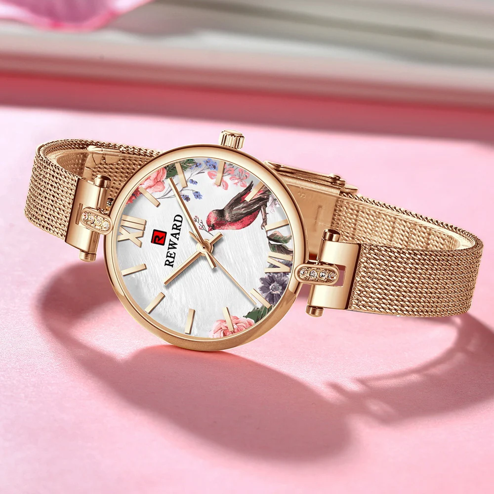 REWARD Women Watches Rose Gold Top Brand Luxury Watch Women's Quartz Waterproof Woman Wristwatch Ladies Girls Watches Clock
REWARD Women Watches Rose Gold Top Brand Luxury Watch Women's Quartz Waterproof Woman Wristwatch Ladies Girls Watches Clock