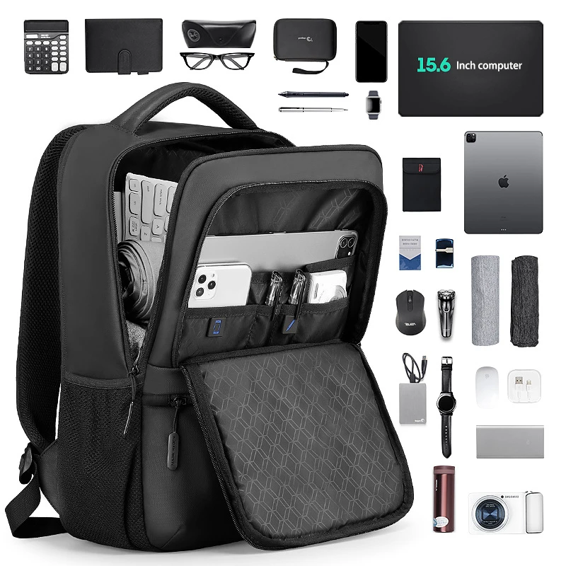 

Gear Bag New Product Computer Bag 15.6-Inch Men's Business Backpack Large-Capacity Business Trip Backpack