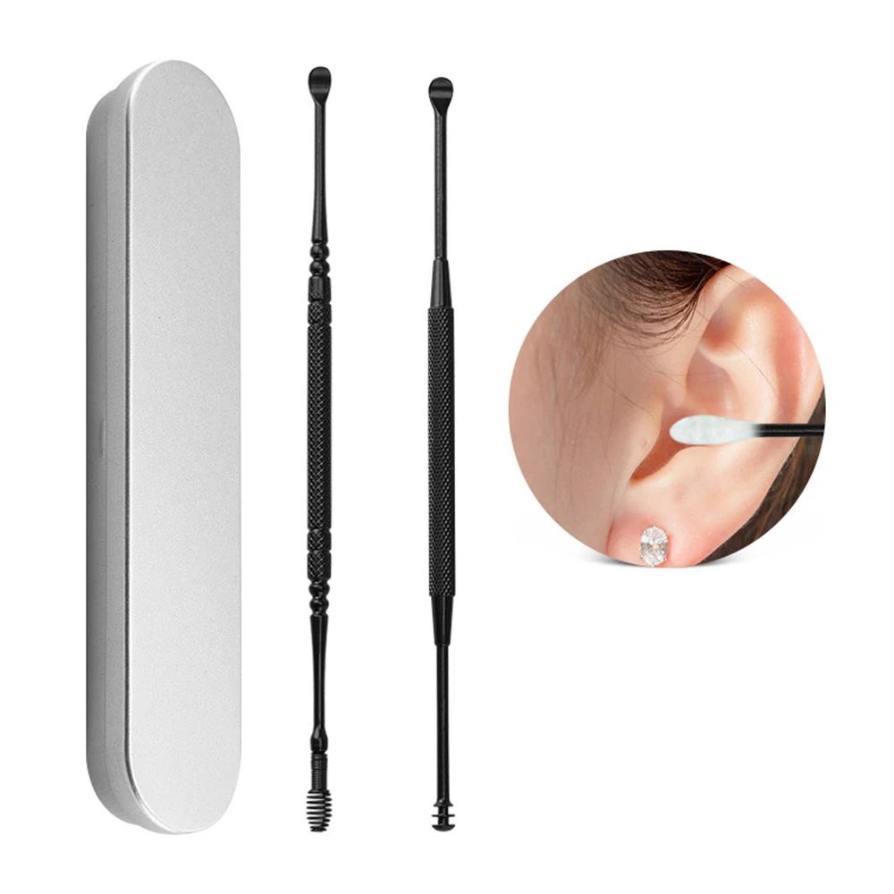 2pcs/set Ear Wax Pickers Stainless Steel Ear Picks Wax Removal Curette Remover Cleaner Ear Care Tool Pick Facial Beauty Tools
2pcs/set Ear Wax Pickers Stainless Steel Ear Picks Wax Removal Curette Remover Cleaner Ear Care Tool Pick Facial Beauty Tools