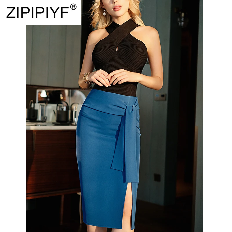 Womens 2021 New Knee Length Midi hl Pencil Office High Waist Bandage Skirt E019 
Womens 2021 New Knee Length Midi hl Pencil Office High Waist Bandage Skirt E019