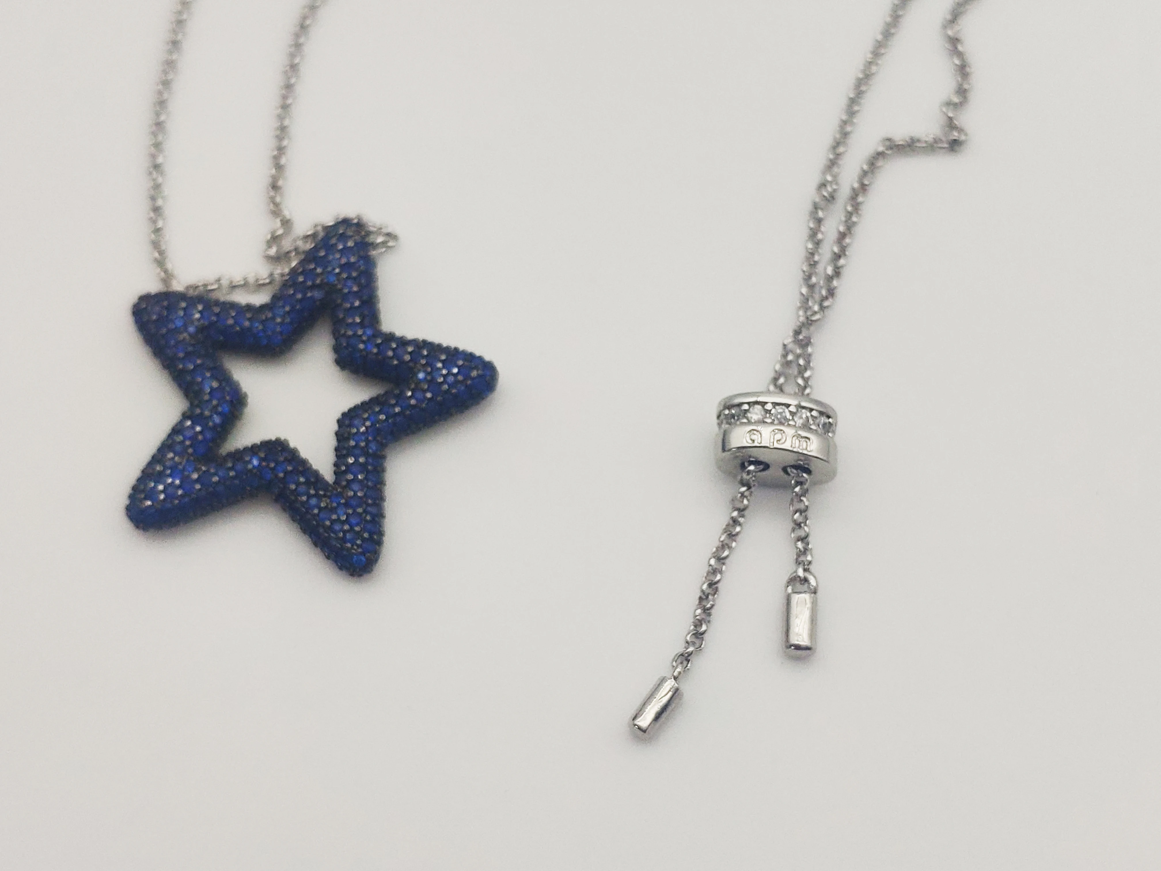 1:1 Make 925 Sterling Silver Customized Five-pointed Star Colorful Design Fashion Exquisite Necklace
1:1 Make 925 Sterling Silver Customized Five-pointed Star Colorful Design Fashion Exquisite Necklace
