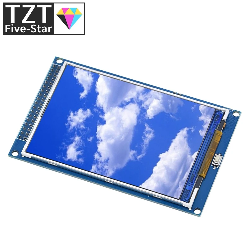 TZT 3.5 inch TFT LCD screen module Ultra HD 320X480 for Arduino MEGA 2560 R3 Board
TZT 3.5 inch TFT LCD screen module Ultra HD 320X480 for Arduino MEGA 2560 R3 Board