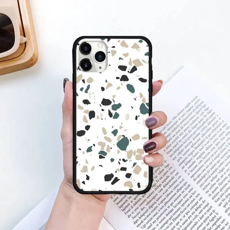 Pattern terrazzo seamless Phone Case for iPhone 11 12 mini pro XS MAX 8 7 6 6S Plus X 5S SE 2020 XR Luxury brand shell funda
Pattern terrazzo seamless Phone Case for iPhone 11 12 mini pro XS MAX 8 7 6 6S Plus X 5S SE 2020 XR Luxury brand shell funda