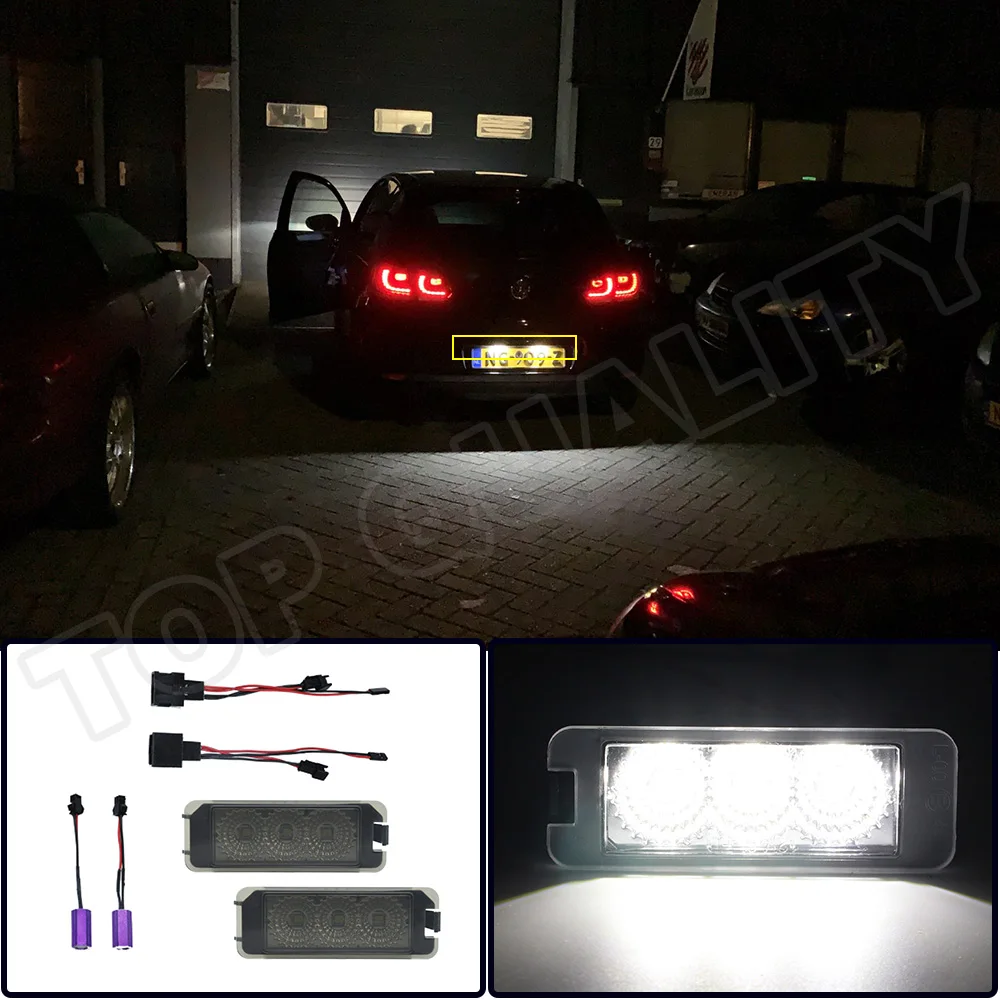 For Volkswagen VW Golf 4 5 6 7 Lupo Passat B6 B7 CC New Beetle Cabrio Phaeton Polo/Derby LED License Plate Light Lamps Canbus
For Volkswagen VW Golf 4 5 6 7 Lupo Passat B6 B7 CC New Beetle Cabrio Phaeton Polo/Derby LED License Plate Light Lamps Canbus