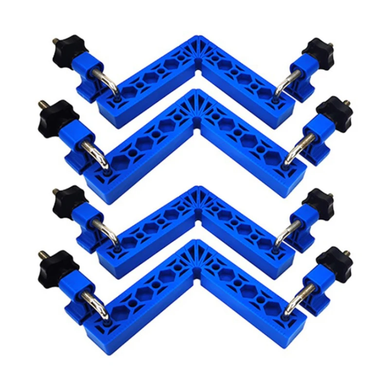 Woodworking Corner Clamp 90 Degrees Positioning Squares Right Angle Clamps L-Type For Picture Frame Cabinets Drawers 5.9"x 5.9"
Woodworking Corner Clamp 90 Degrees Positioning Squares Right Angle Clamps L-Type For Picture Frame Cabinets Drawers 5.9"x 5.9"
