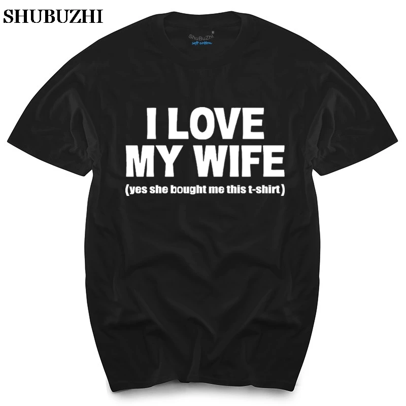 I LOVE MY WIFE FUNNY PRINTED MENS T SHIRT HUSBAND DAD GIFT IDEA NOVELTY WEDDING men's top tees
I LOVE MY WIFE FUNNY PRINTED MENS T SHIRT HUSBAND DAD GIFT IDEA NOVELTY WEDDING men's top tees