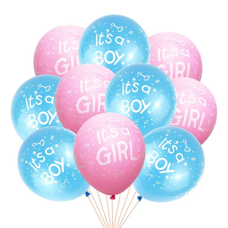 12inch Bule Pink Latex Balloons It's a Boy It's a Girl Balloons Gender Reveal Birthday Party Decorations Kids Baby Shower Ballon
12inch Bule Pink Latex Balloons It's a Boy It's a Girl Balloons Gender Reveal Birthday Party Decorations Kids Baby Shower Ballon