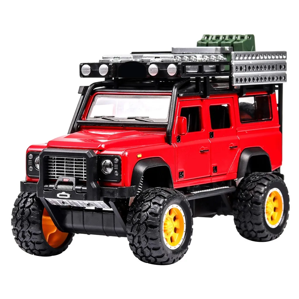 SUV Toy Car off-Road Vehicle R Atio Light Die Casting Alloy Simulation Off-Road Pull Back Car Model Kid Simitation Vehicle Gifts
SUV Toy Car off-Road Vehicle R Atio Light Die Casting Alloy Simulation Off-Road Pull Back Car Model Kid Simitation Vehicle Gifts