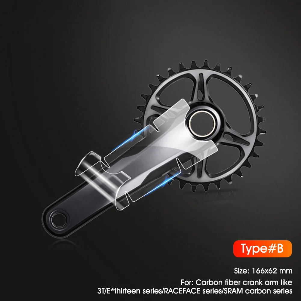 2021 Bike Crank Guard Crank Arm Protective Sticker(Pack of 3) Against Scratch Rubbing for Mountain and Road Bikes
2021 Bike Crank Guard Crank Arm Protective Sticker(Pack of 3) Against Scratch Rubbing for Mountain and Road Bikes