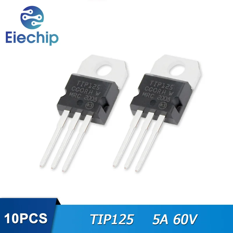 10PCS TIP125 5A 60V TO-220 Triode Transistor
10PCS TIP125 5A 60V TO-220 Triode Transistor