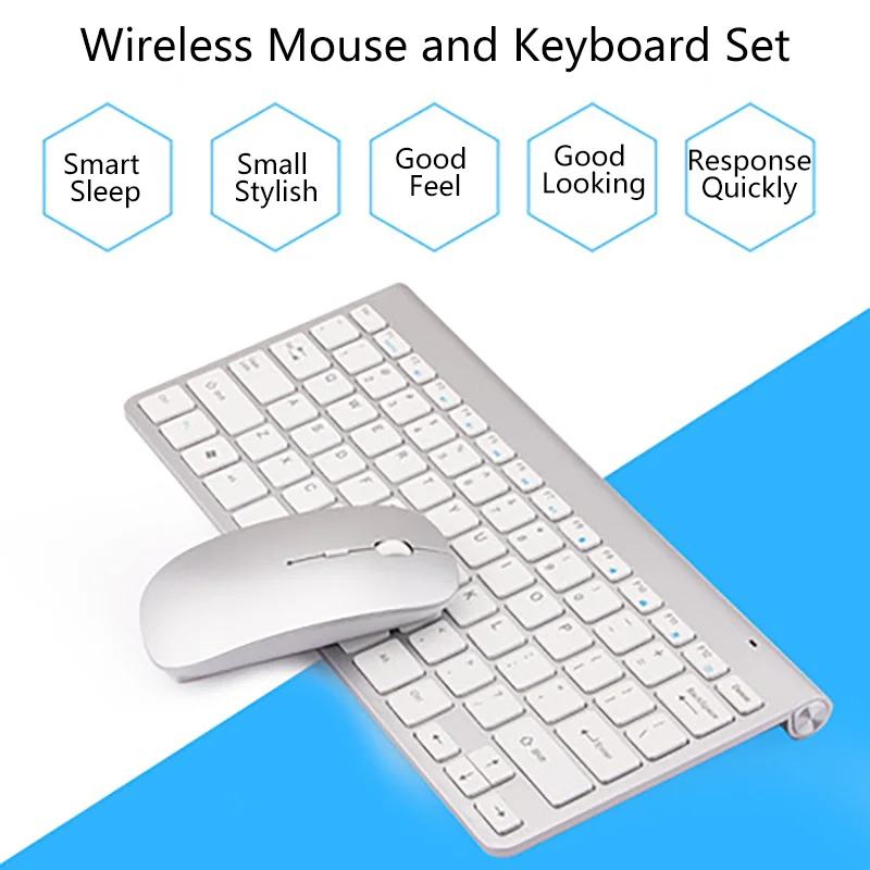 Wireless Gamer Keyboard Mouse Combo English/Russian Letters Office Portable Thin Silent Keyboard Set for Computer Laptop PC
Wireless Gamer Keyboard Mouse Combo English/Russian Letters Office Portable Thin Silent Keyboard Set for Computer Laptop PC