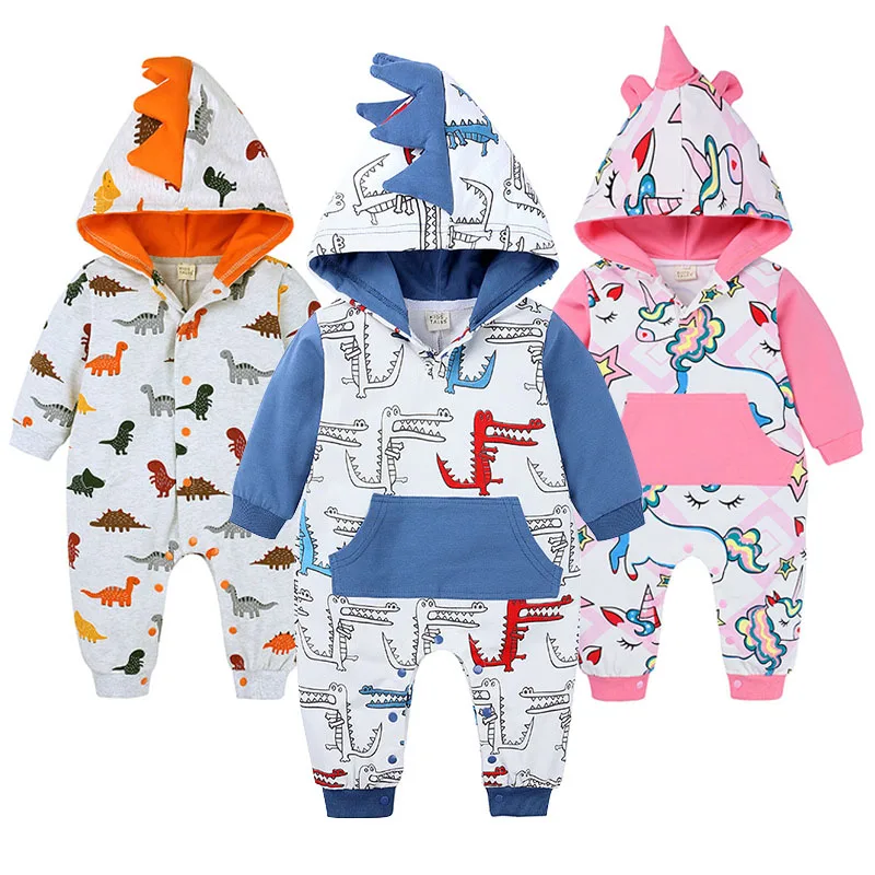 2020 Fall Winter Infant Unicorn Rompers Cartoon Animal Overall Baby Boy Girl Halloween Costume Clothes Baby Dinosaur Jumpsuit
2020 Fall Winter Infant Unicorn Rompers Cartoon Animal Overall Baby Boy Girl Halloween Costume Clothes Baby Dinosaur Jumpsuit