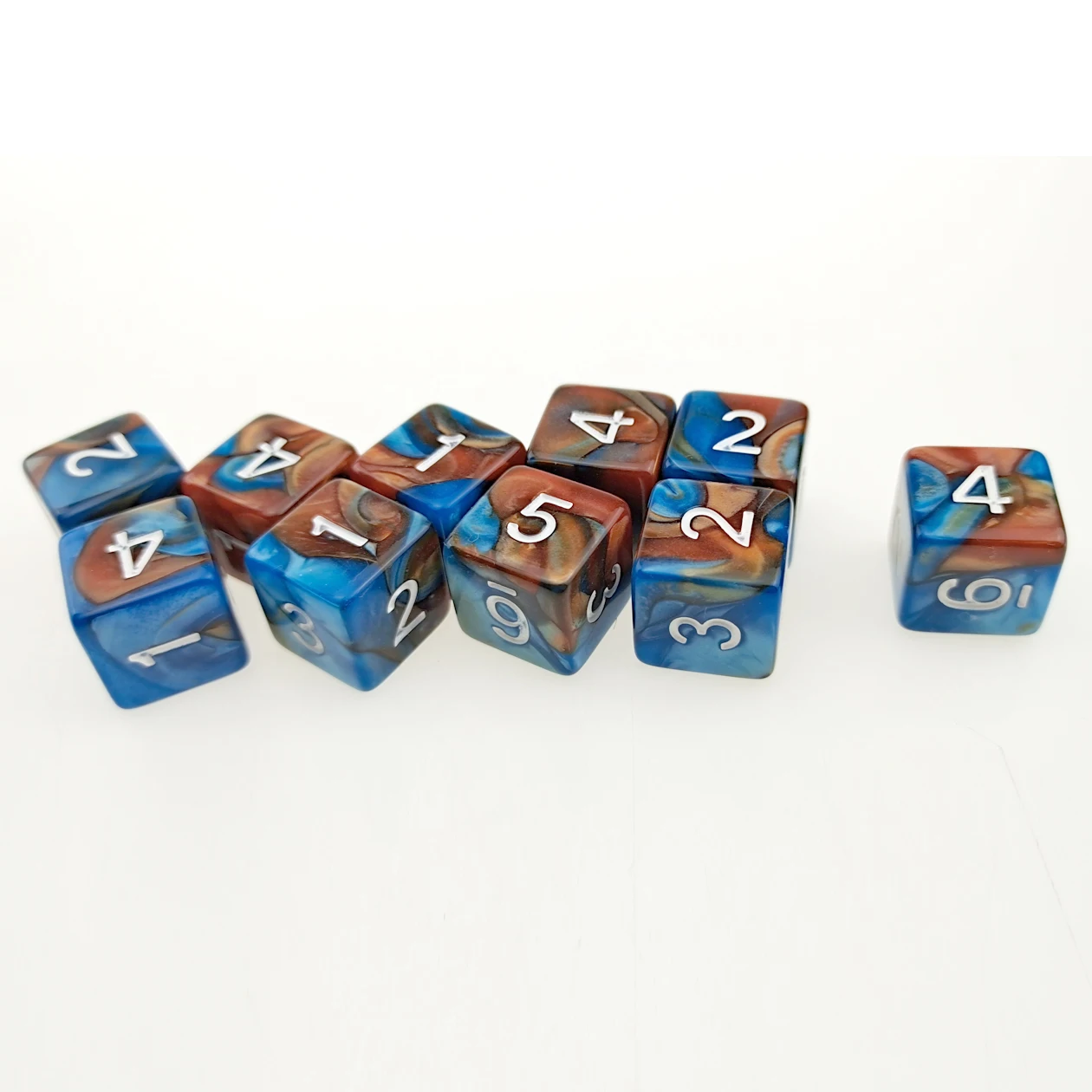 Rollooo Dice 10pc/set D6 Mix color Digital Dice Rpg dice 
Rollooo Dice 10pc/set D6 Mix color Digital Dice Rpg dice