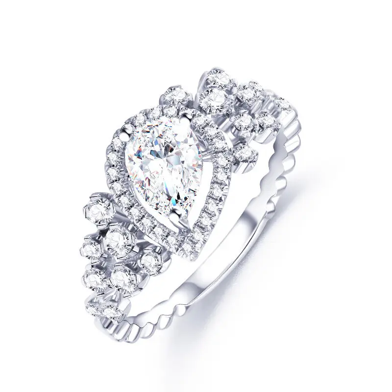 Кольцо Tianyu с драгоценными камнями 5x7 мм, груша Муассанит Бриллианты, золото 10 карат, женское, свадебное, на палец, Круглый, DEF/VVS, ювелирные укр...
Кольцо Tianyu с драгоценными камнями 5x7 мм, груша Муассанит Бриллианты, золото 10 карат, женское, свадебное, на палец, Круглый, DEF/VVS, ювелирные укр...