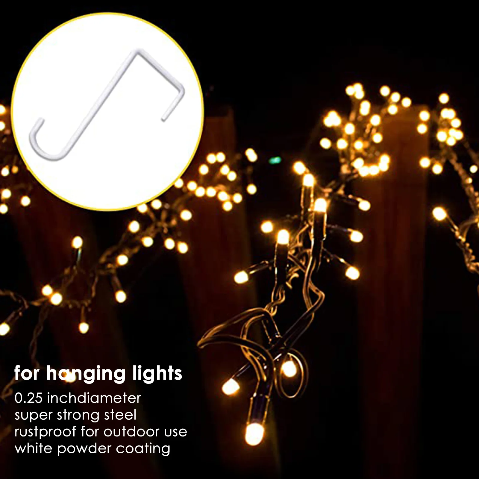 10pcs Fence Hooks 2 x 6 Inches Patio Hook White Powder Coated Steel Fence Hooks Hangers for Hanging Plants Lights Pool Equipment
10pcs Fence Hooks 2 x 6 Inches Patio Hook White Powder Coated Steel Fence Hooks Hangers for Hanging Plants Lights Pool Equipment